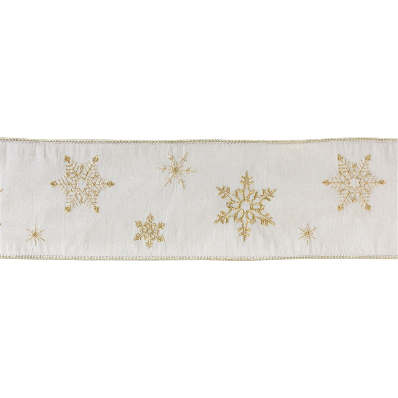 Edge Collections - Wired Holiday Ribbon for Festive Decor - 1 Piece